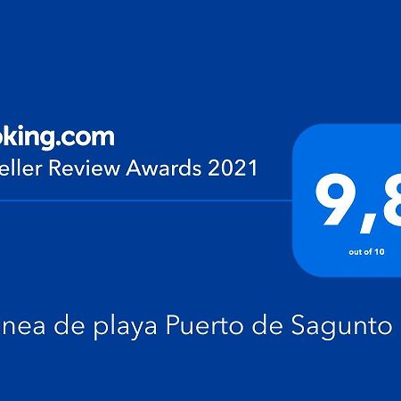 1ªlinea De Playa Puerto De Sagunto 아파트 외부 사진